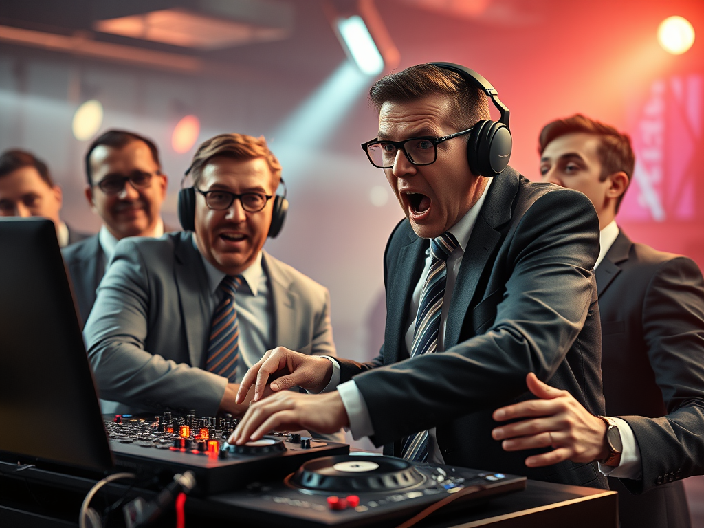 A DJ, a Empresa e o Constrangimento Surreal